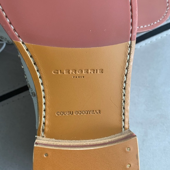 NIB Robert Clergerie Paris White Studded Brogue Shoes size 39.5 - Picture 14 of 15